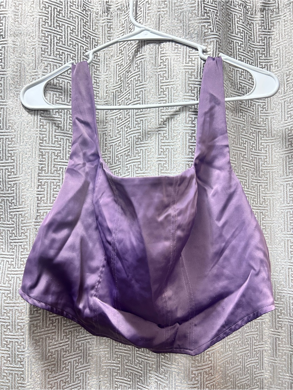 Shiny Crop Top